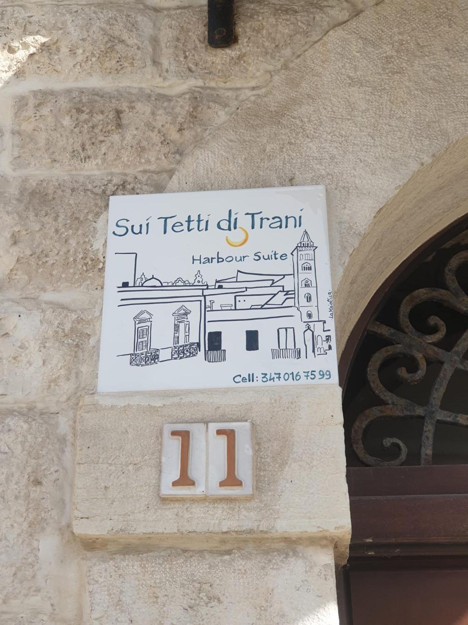 Sui Tetti Di Trani Harbour Suite Eksteriør bilde